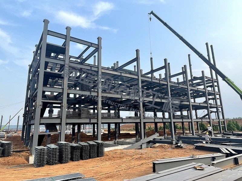 钢结构宿舍楼框架 钢结构宿舍楼框架